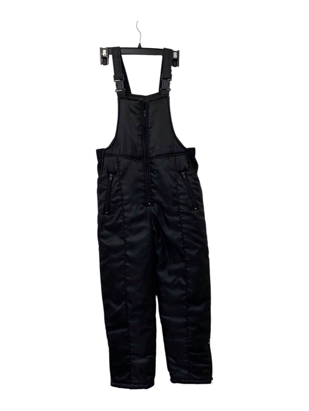 Expressoins Girl's Boy Black Snow Black Snow Pants Bib , 12